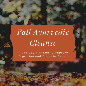 Fall Home Ayurvedic Cleanse